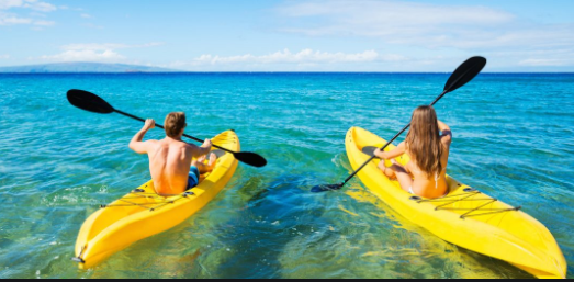 kayaking